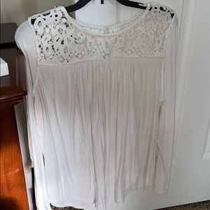 White Lace Blouse